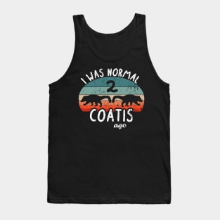 Coati Vintage Coati Retro Animal Motif Gift Tank Top